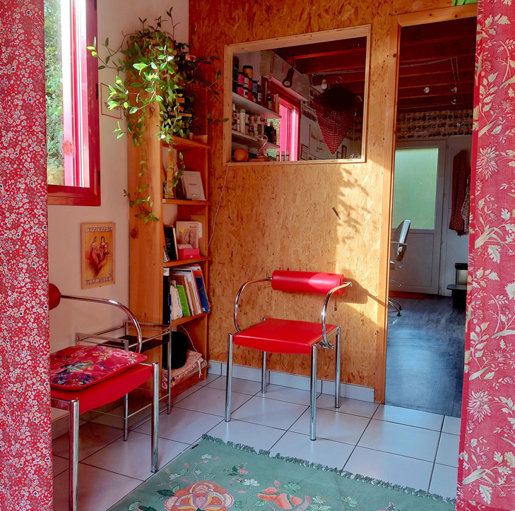 Sofie Vinet - fil rouge au sol