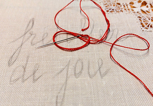 Sofie Vinet - vignette brodeuse écriveuse