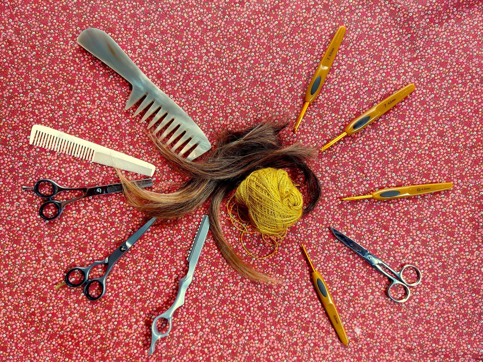 Sofie Vinet - fil rouge au sol