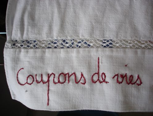 Sofie Vinet - Brodeuse écriveuse - Coupons de Vie