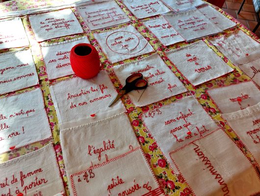 Sofie Vinet - Brodeuse écriveuse - Paroles Brodées