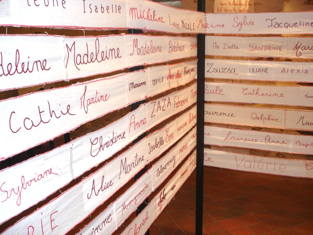 Sofie Vinet - Brodeuse écriveuse - Ruban Brodé au Féminin - Cabane aux Prénoms - Saint-Philbert-de-Grand-Lieu (44)