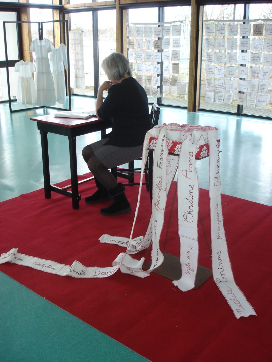 Sofie Vinet - Brodeuse écriveuse - Ruban Brodé au Féminin - Trentemoult (44)