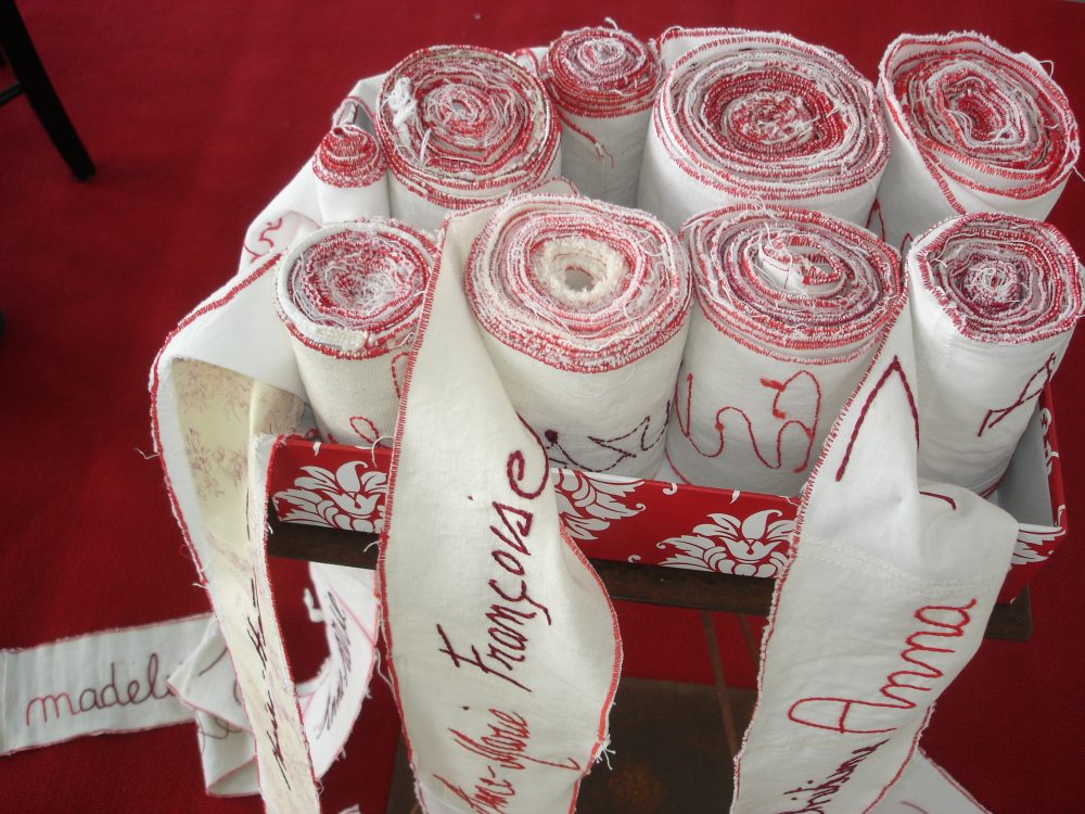 Sofie Vinet - Brodeuse écriveuse - Ruban Brodé au Féminin - Trentemoult (44)