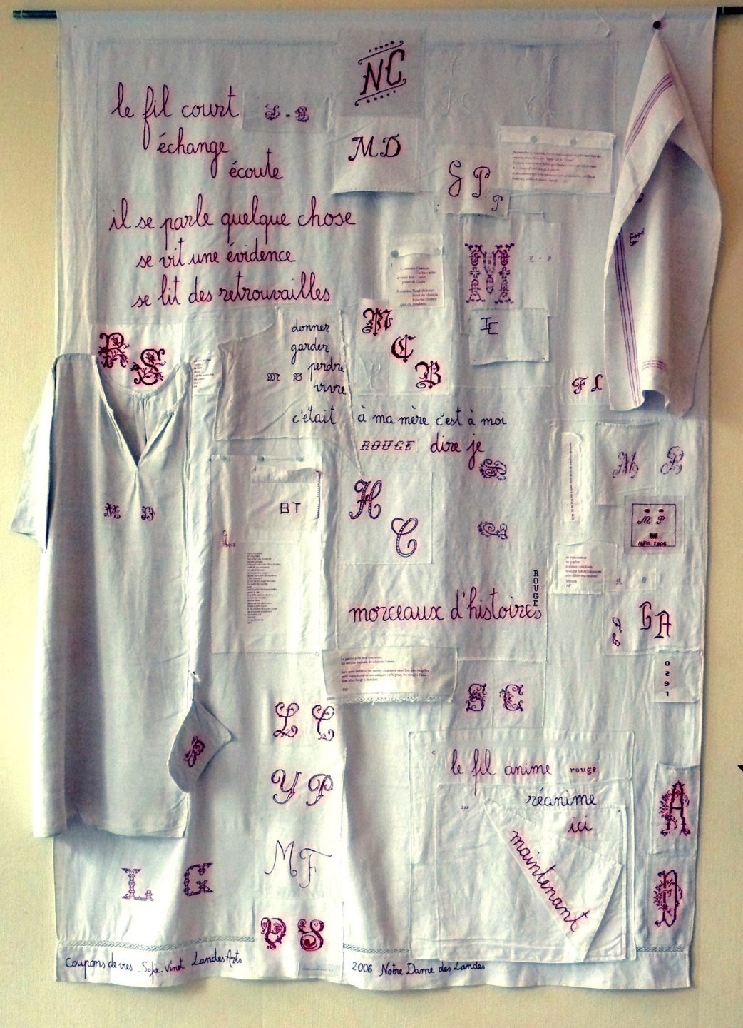 Sofie Vinet - Brodeuse écriveuse - Coupons de Vie