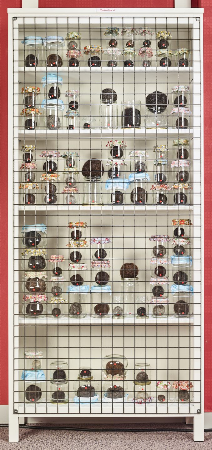 Sofie Vinet - Madame Filosa - Les Pelotes Confinées 3 - exposition à Nozay (44)