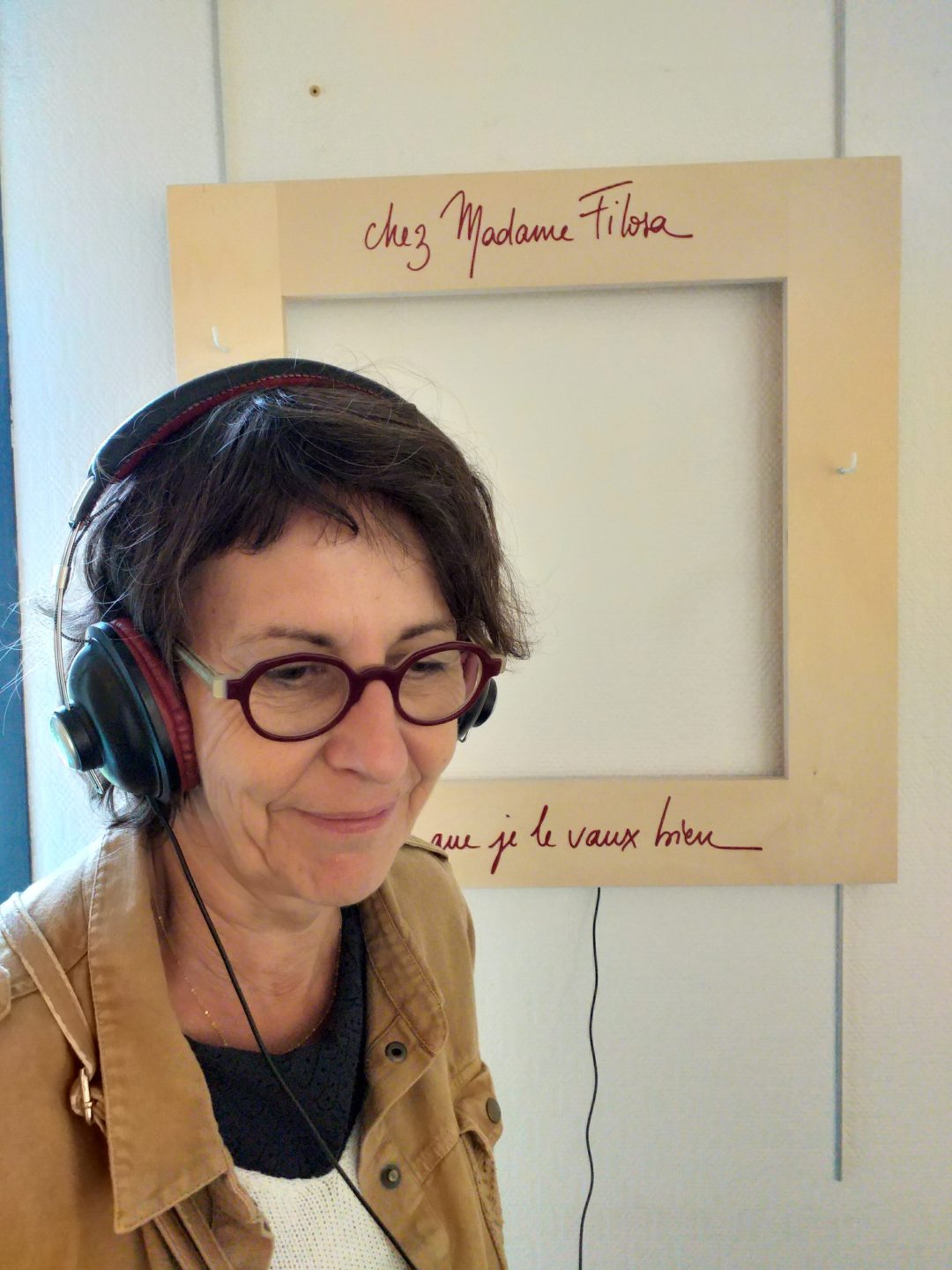 Sofie Vinet - Madame Filosa - Parce que je le Vaux Bien - installation sonore