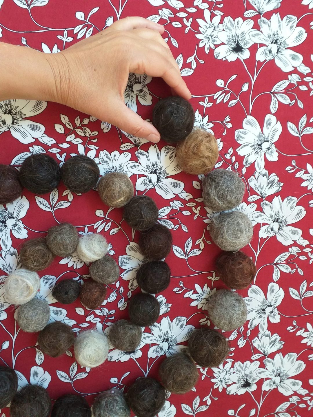 Sofie Vinet - Madame Filosa - Spirale aux Pelotes - détail