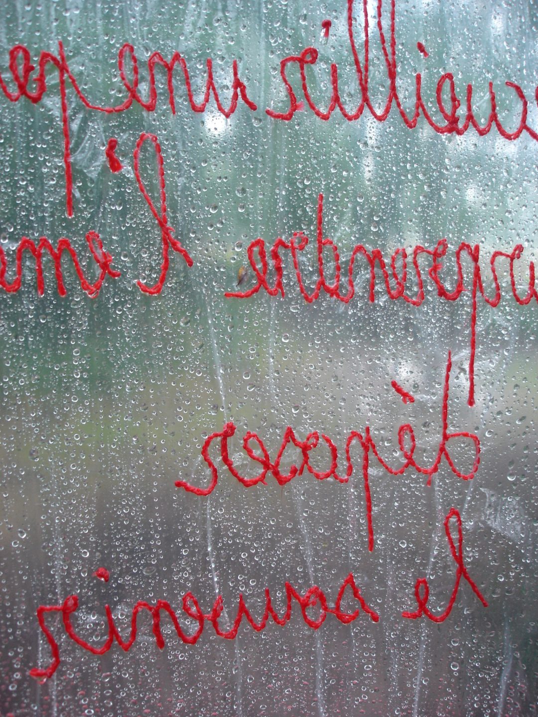 Sofie Vinet - Brodeuse écriveuse - L'écritoire - Notre-Dame-des-Landes (44)