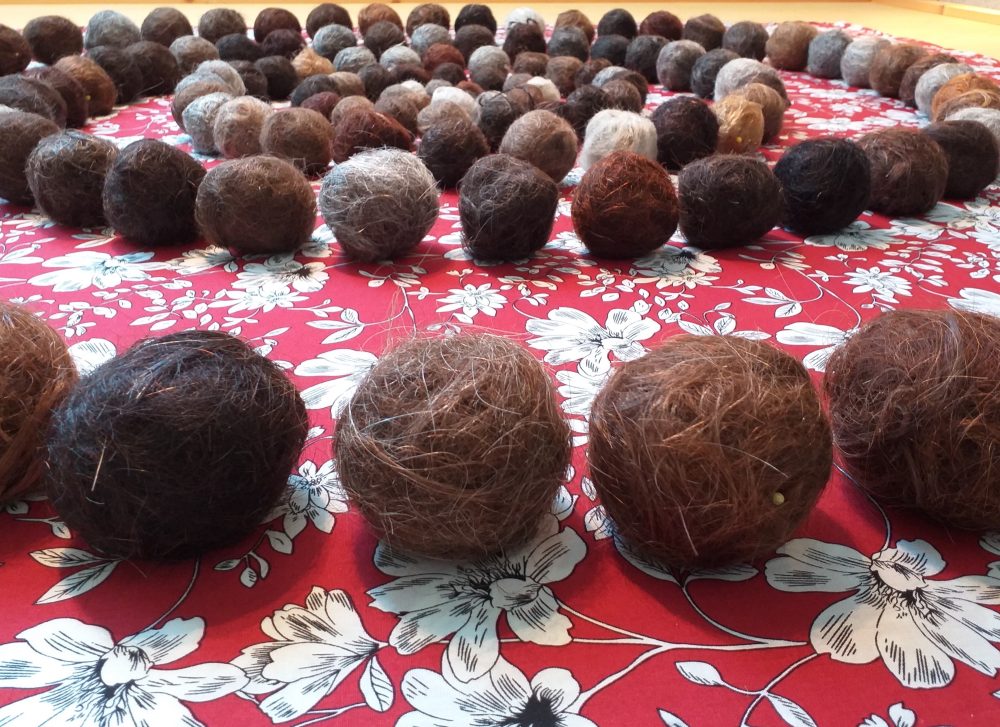 Sofie Vinet - Madame Filosa - Spirale aux Pelotes - détail