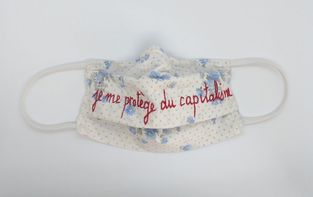 Sofie Vinet - Brodeuse écriveuse - Masque 5