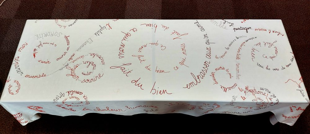 Sofie Vinet - Brodeuse écriveuse - La Nappe - Nozay (44)