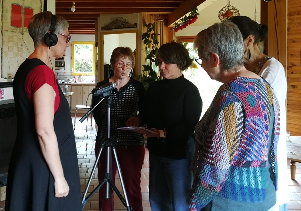 Sofie Vinet - Madame Filosa - Les Pelotes Confinées - enregistrements atelier