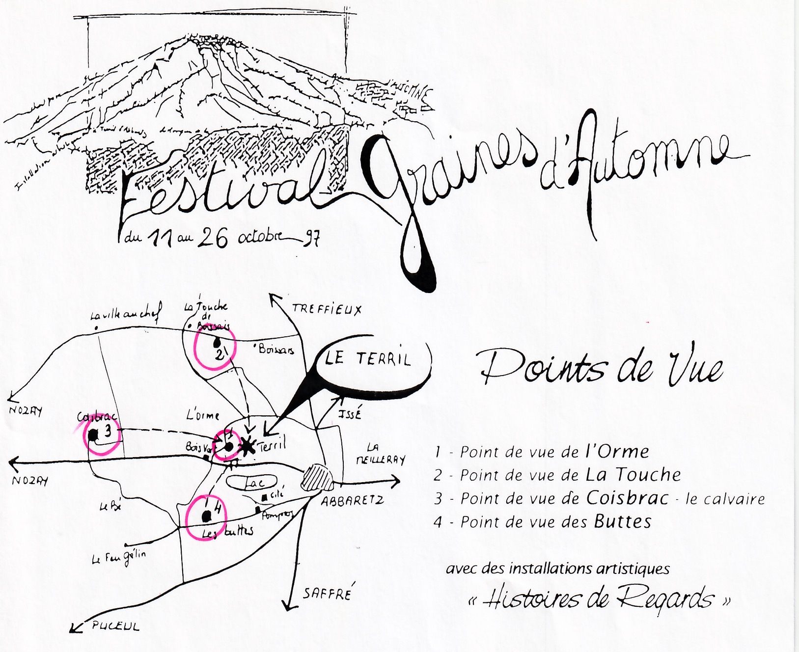 Sofie Vinet - Fille de la terre - Le Terril - les 4 points de vue