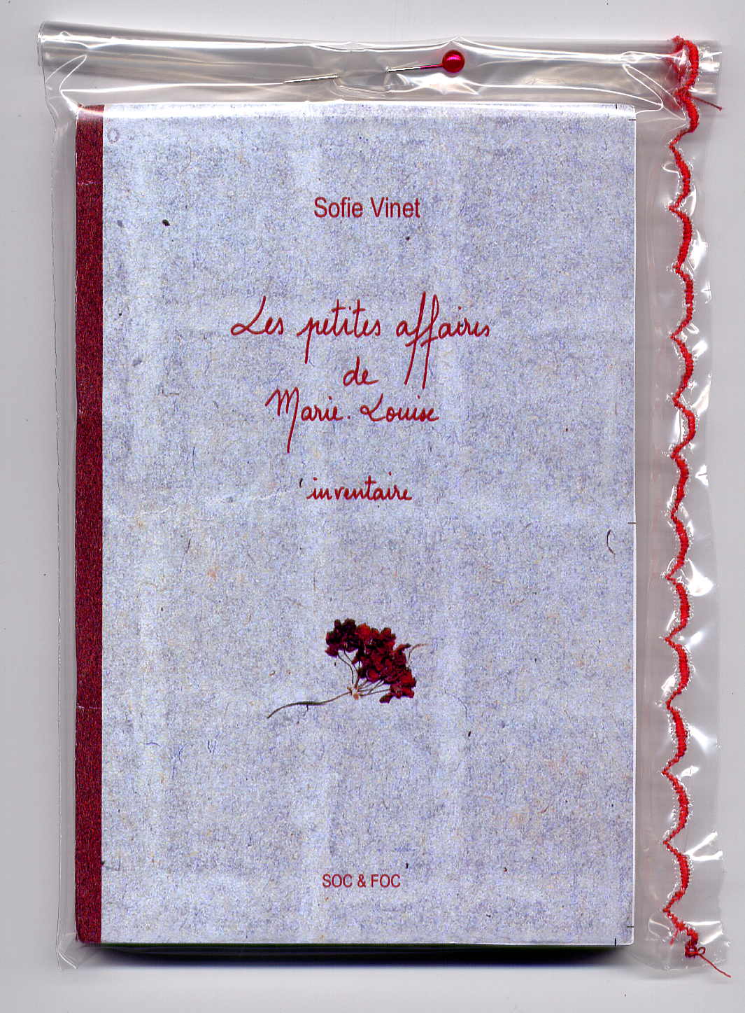 Sofie Vinet - Histoires de Femmes - Les Petites Affaires de Marie Louise - livre