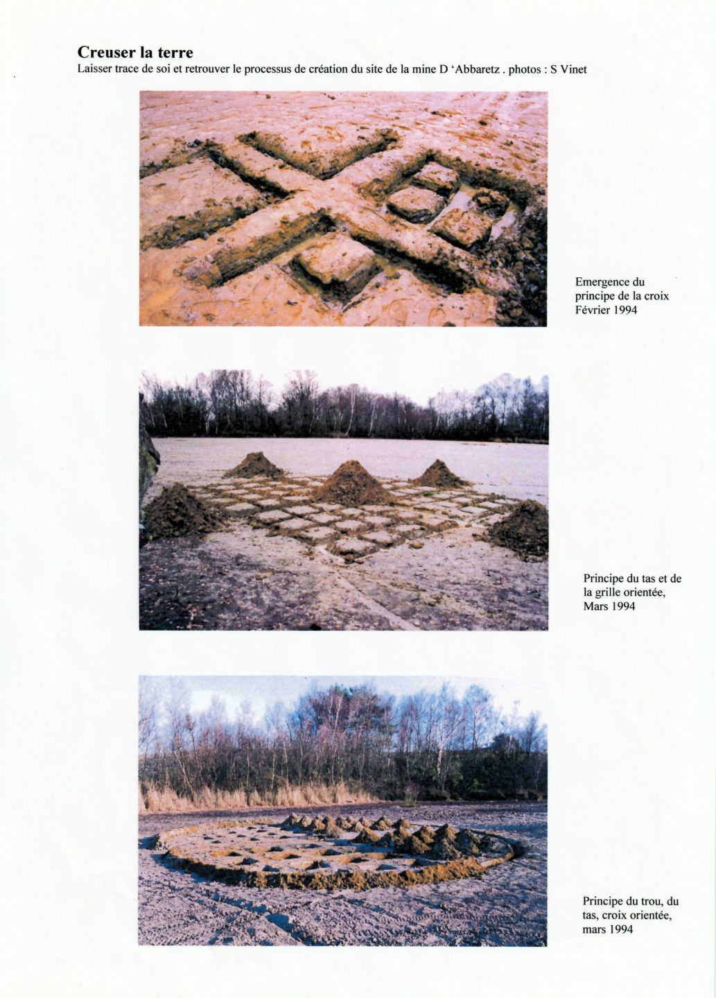 Sofie Vinet - Fille de la terre - Travail et Processus