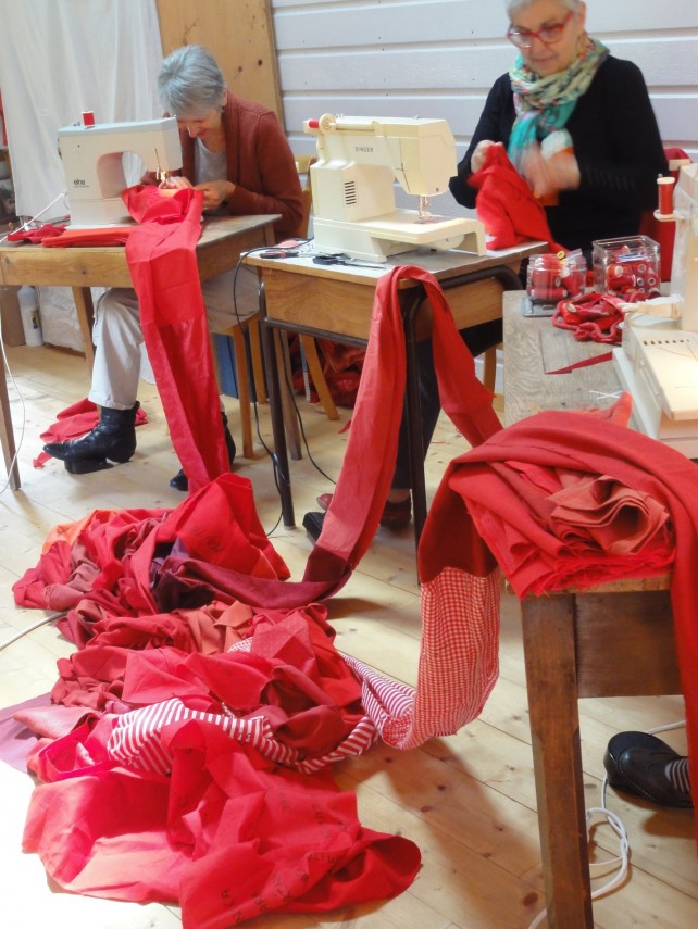 Sofie Vinet - Fille de la terre - La Pelote de Chiffons Rouges - atelier couturage à Nozay (44)