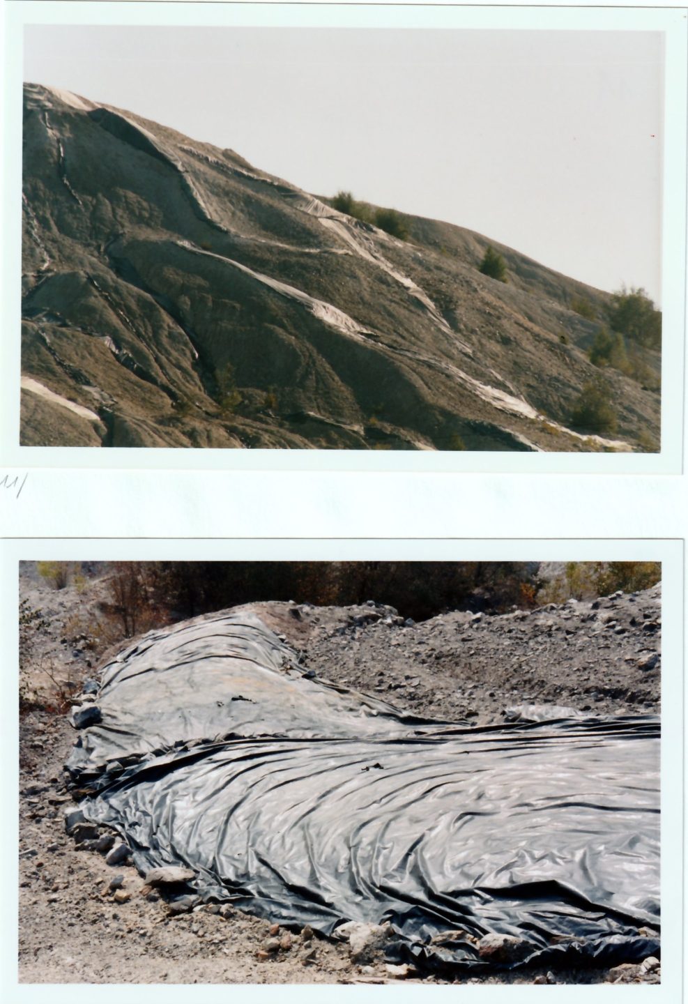 Sofie Vinet - Fille de la terre - Le Terril - bâche de tas d'ensillage