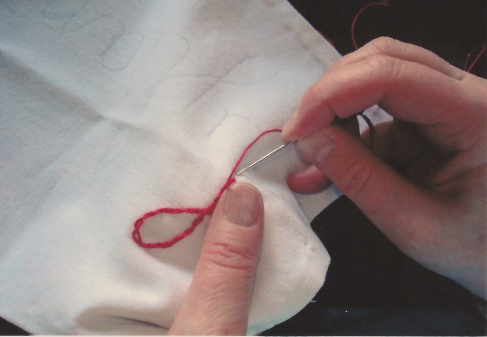Sofie Vinet - Histoires de Femmes - Prénoms de Femmes, je Brode - atelier écriture, broderie à Saint-Nazaire (44)