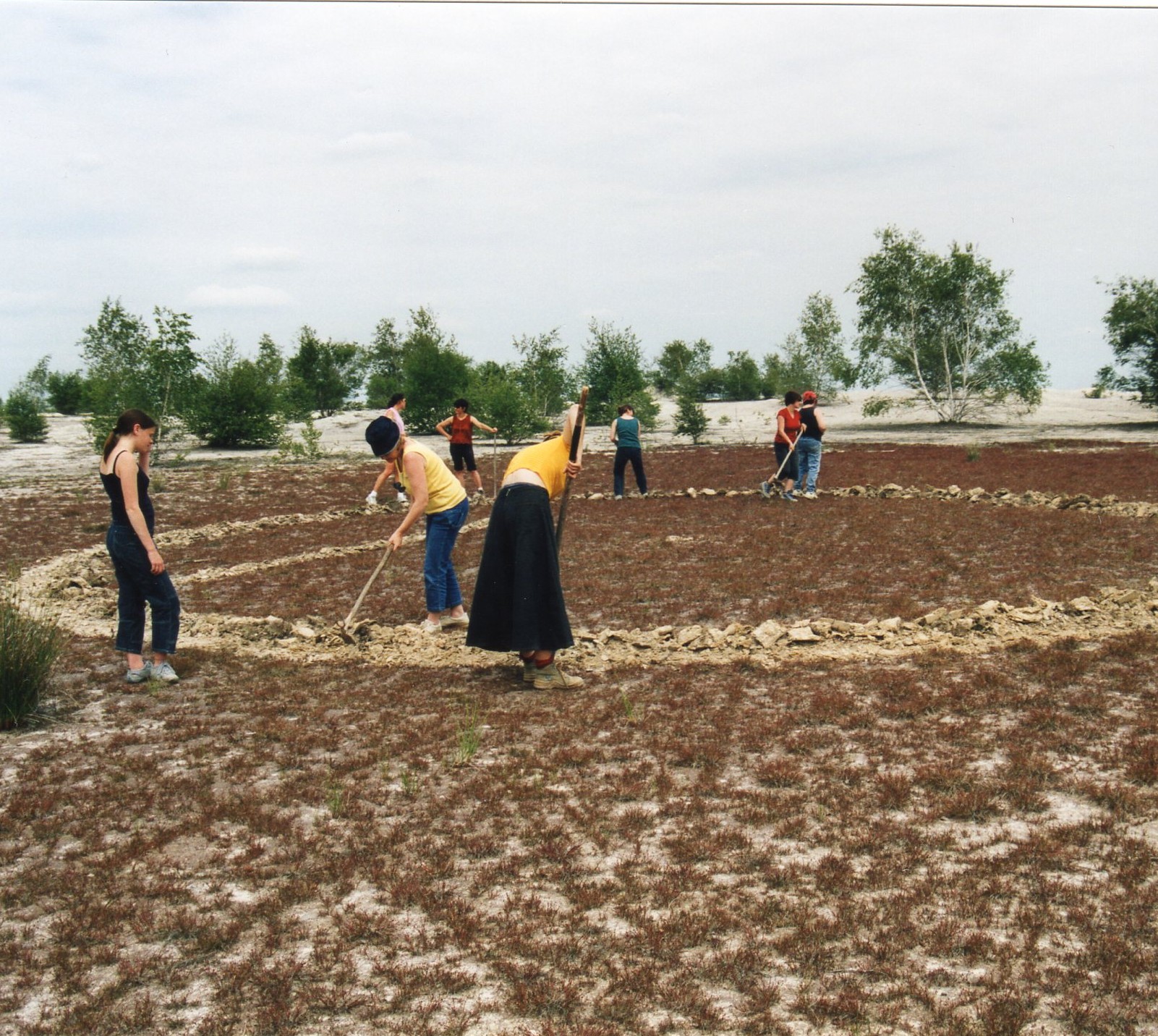 Sofie Vinet - Fille de la terre - Ateliers Land Art sur la Mine - Racont'Art