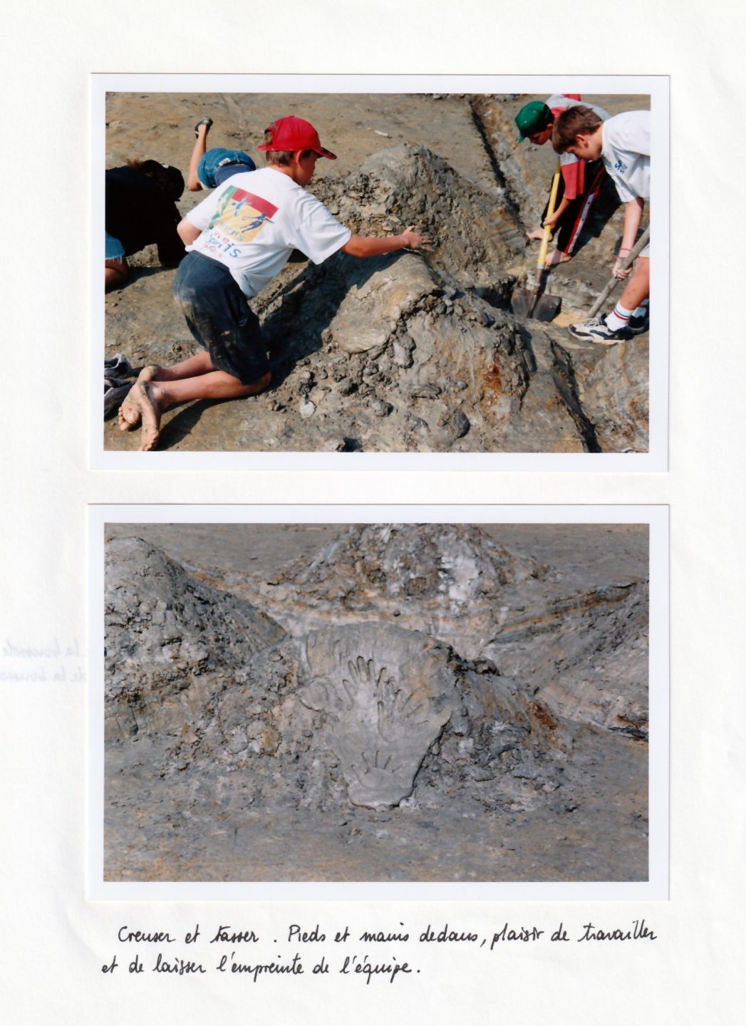 Sofie Vinet - Fille de la terre - Ateliers Land Art sur la mine - stage land art centre de loisirs - Saint-Herblain (44)