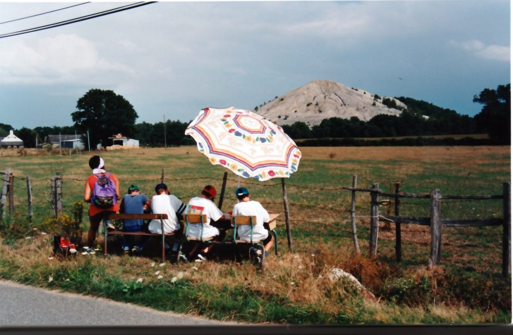 Sofie Vinet - Fille de la terre - Ateliers Land Art sur la mine - stage land art centre de loisirs - Saint-Herblain (44)