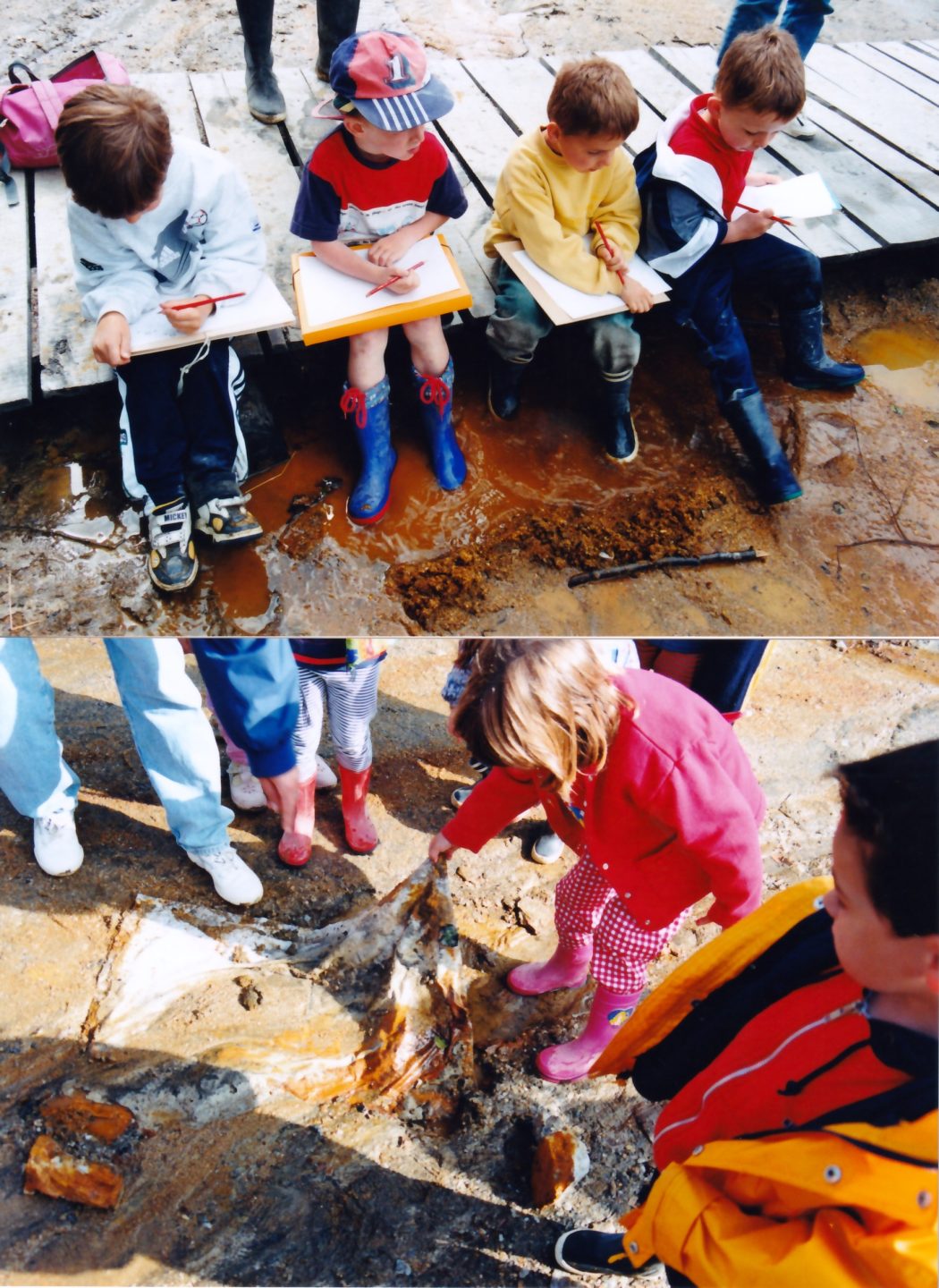Sofie Vinet - Fille de la terre - Ateliers Land Art sur la mine - maternelles - Nozay (44)