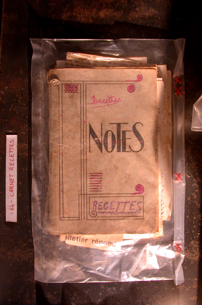 Sofie Vinet - Histoires de Femmes - Les Petites Affaires de Marie Louise - Le Carnet de Recettes