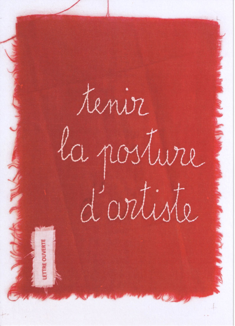 Sofie Vinet - éditions - catalogue Lettre Ouverte