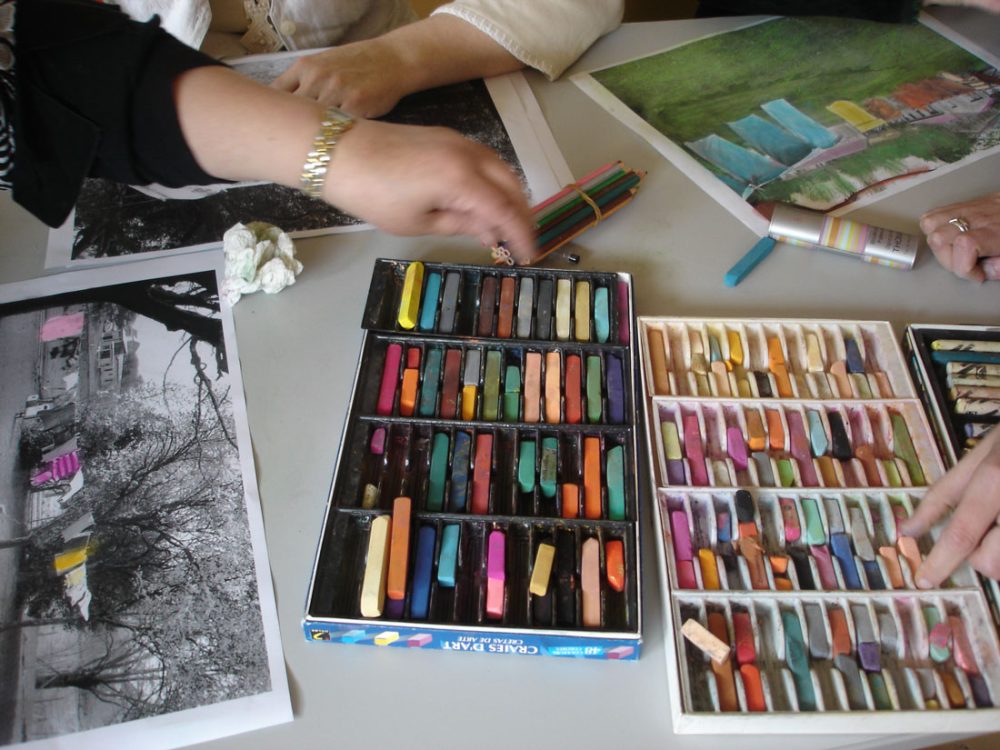 Sofie Vinet - transmission - atelier couleurs - Mauléon (79)