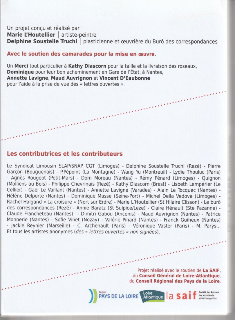 Sofie Vinet - éditions - catalogue Lettre Ouverte