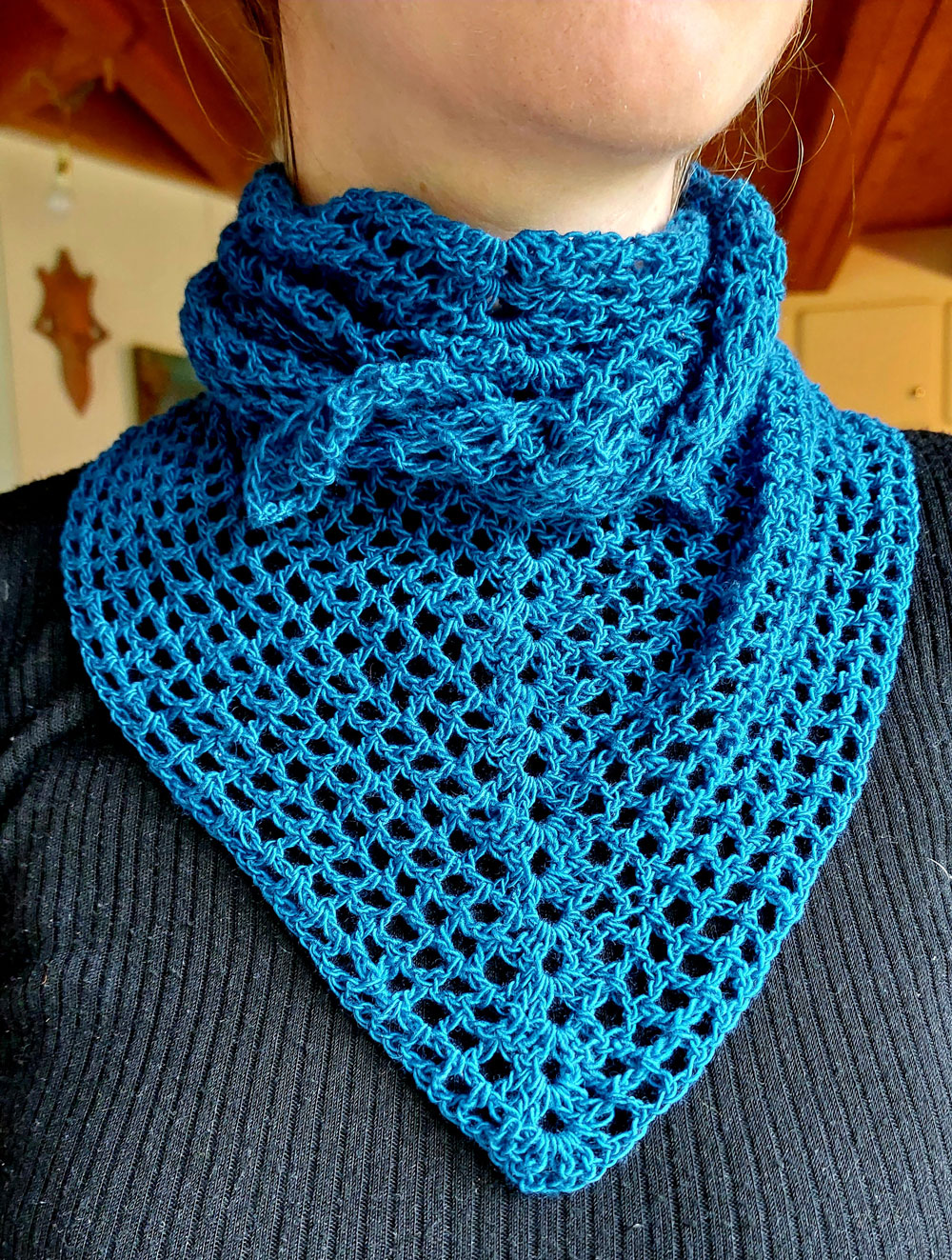 Madame Filosa artisane - créations - bandana mérinos