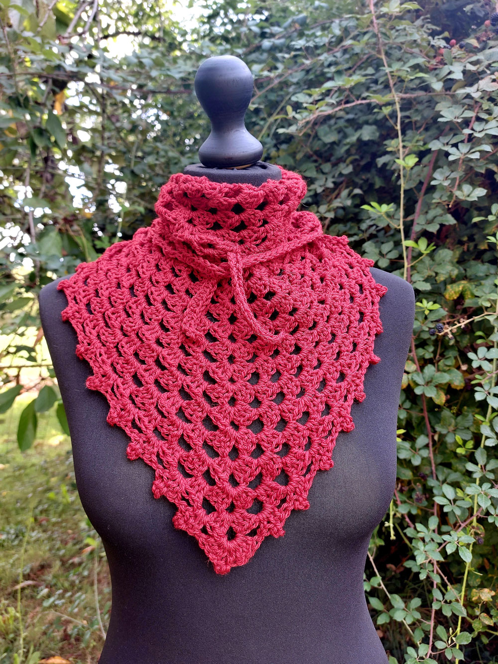 Madame Filosa artisane - créations - bandana BB mérinos