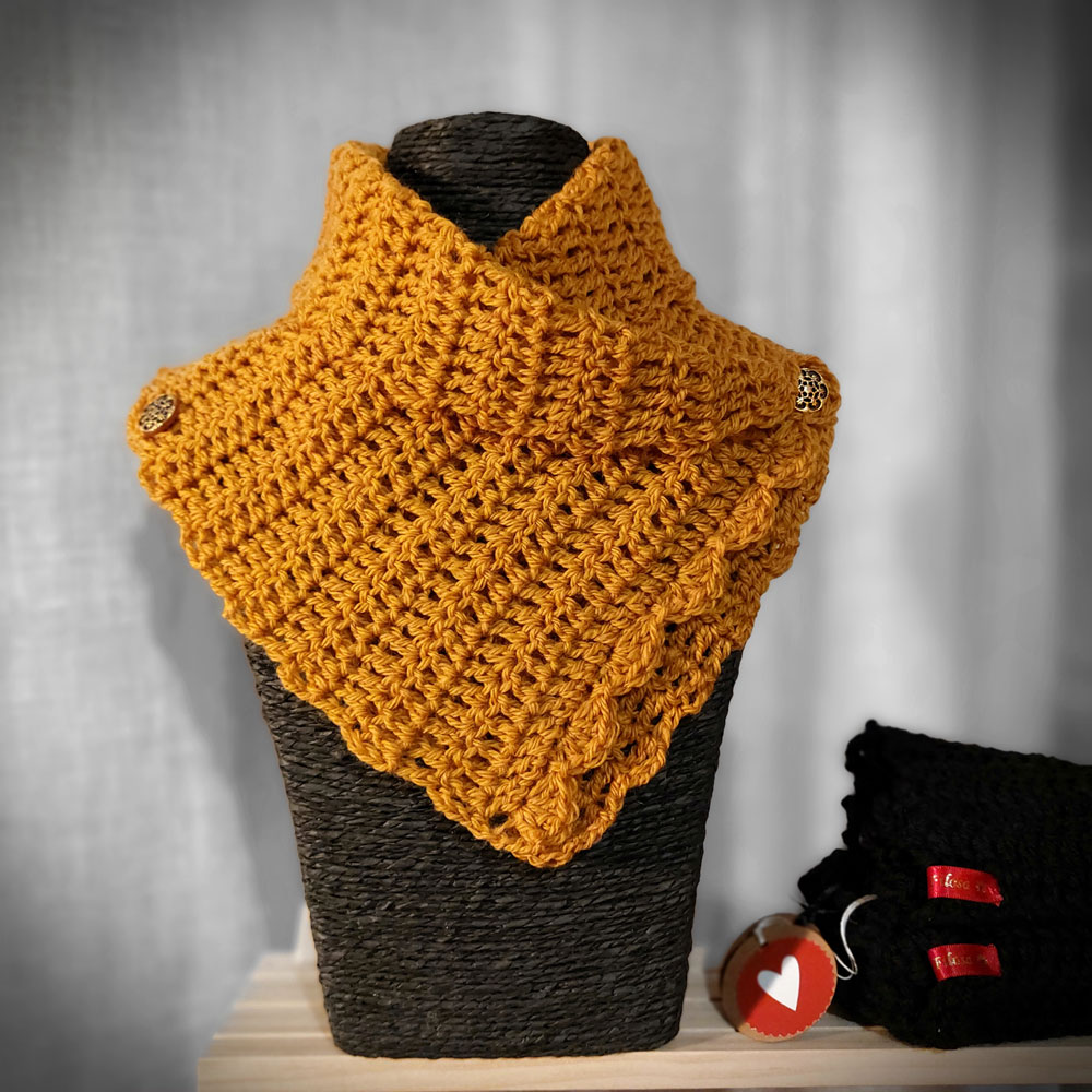 Madame Filosa artisane - créations - cache cou