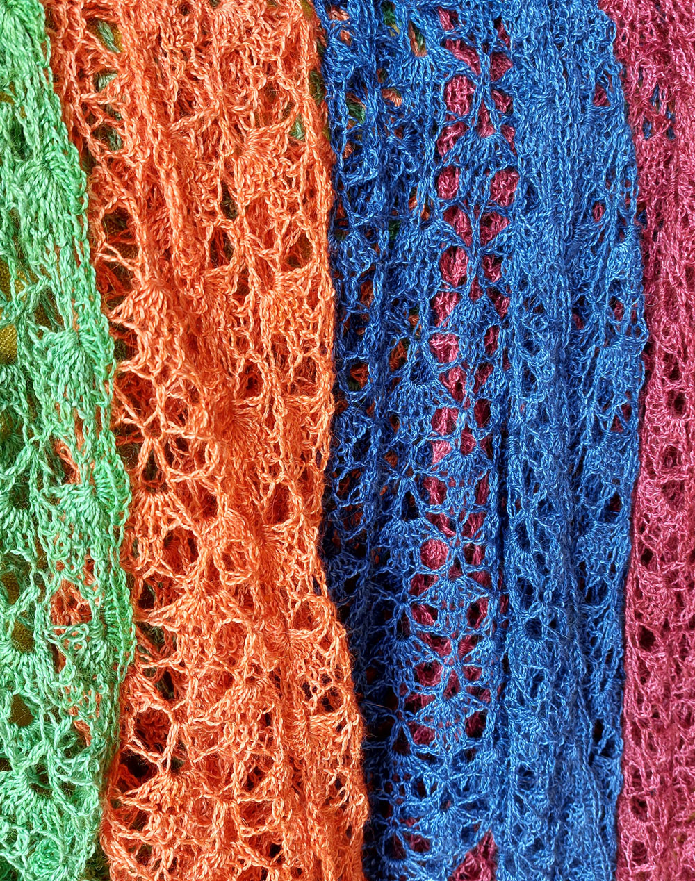 Madame Filosa artisane - créations - alpaga et soie