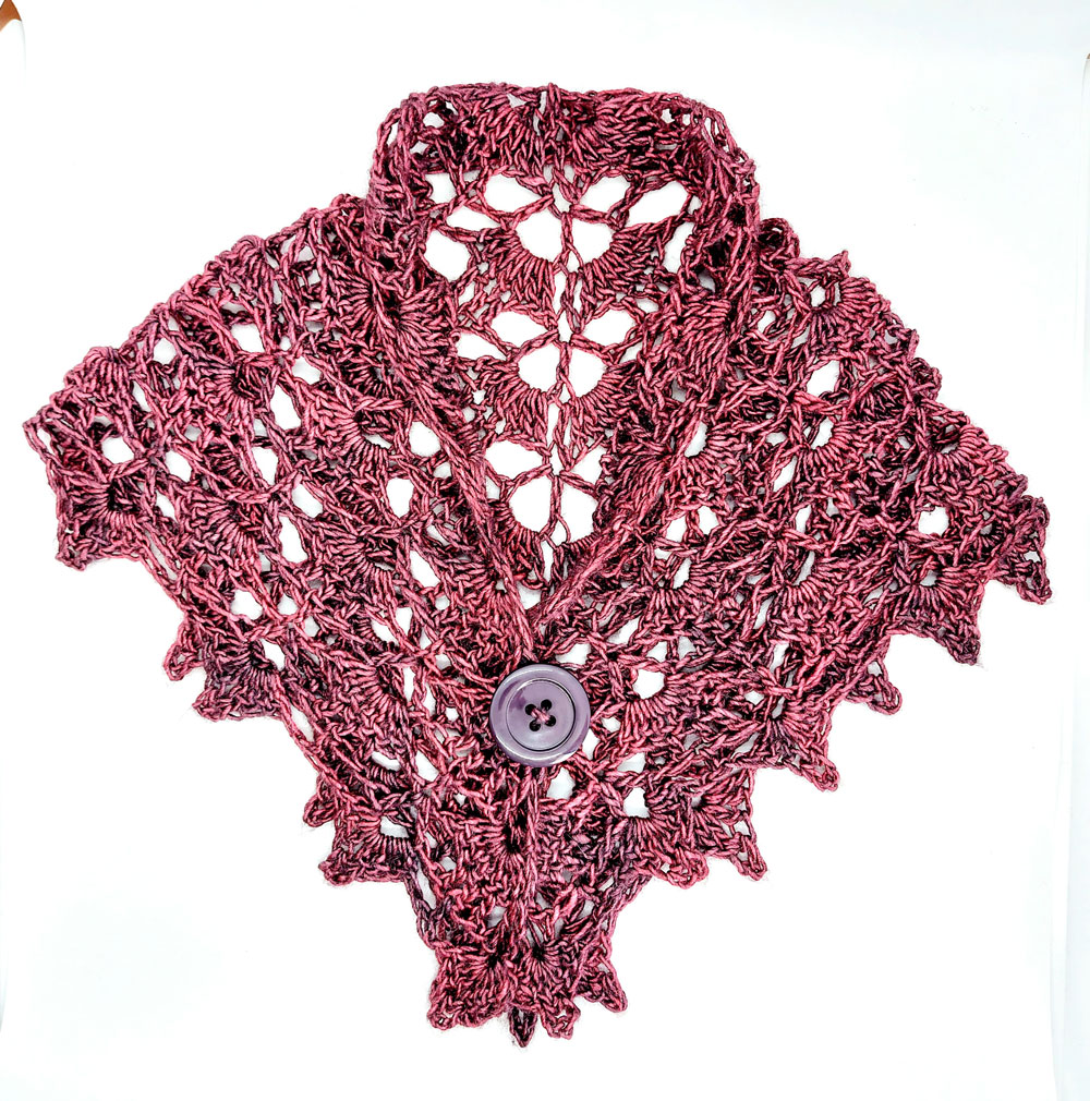 Madame Filosa artisane - créations - col soie mérinos