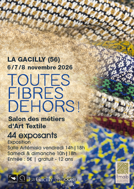salon artisanal créateurices fibre laine tissu art